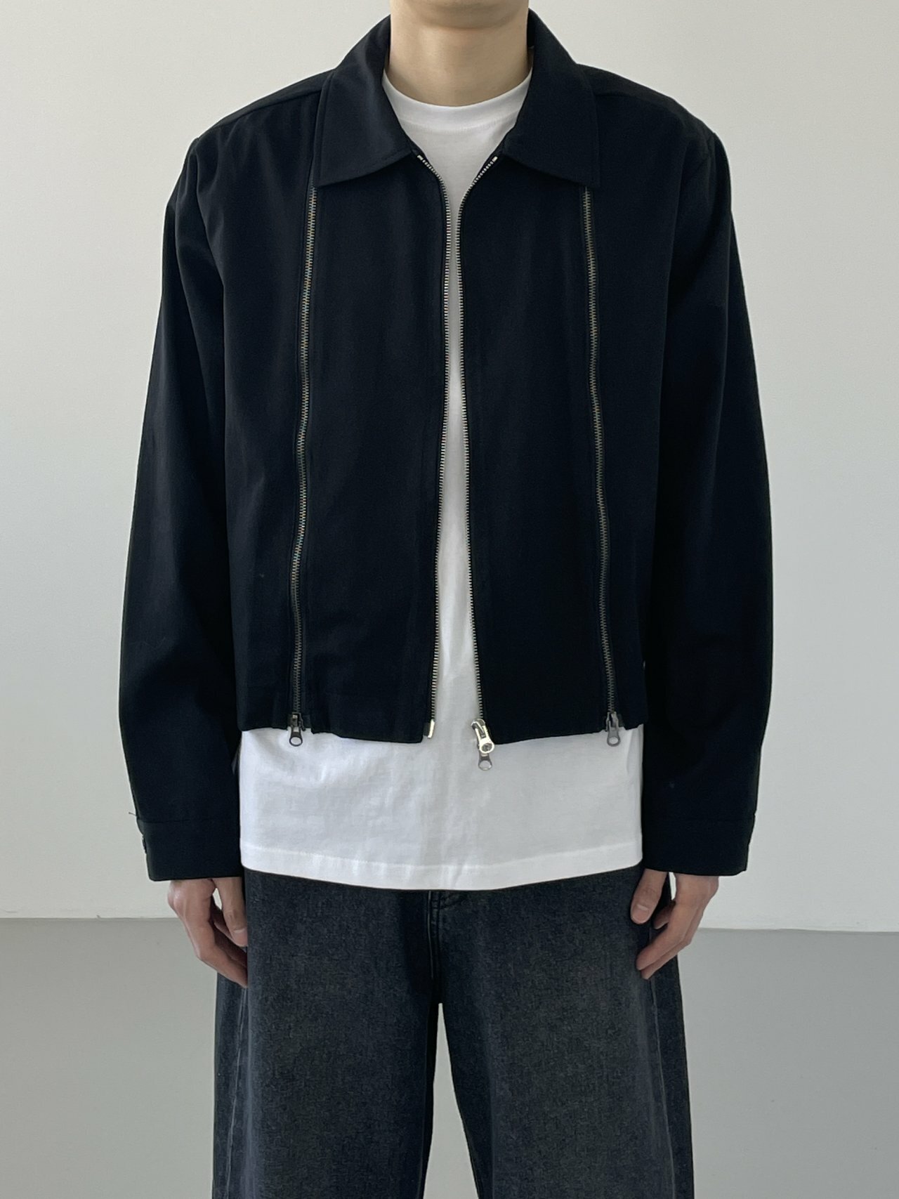 Skazi 拉鍊短款夾克