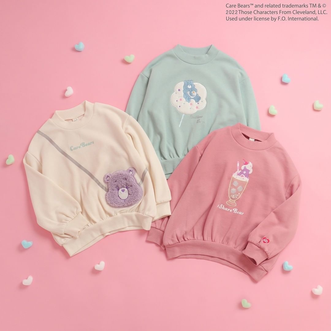 🐻𝐂𝐚𝐫𝐞 𝐁𝐞𝐚𝐫𝐬 毛圈衛衣