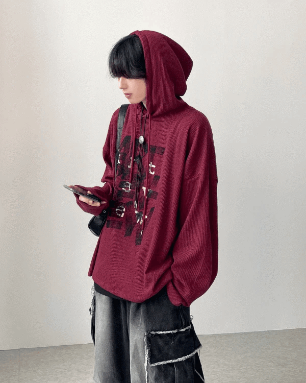 藝術家連帽針織衫帽T