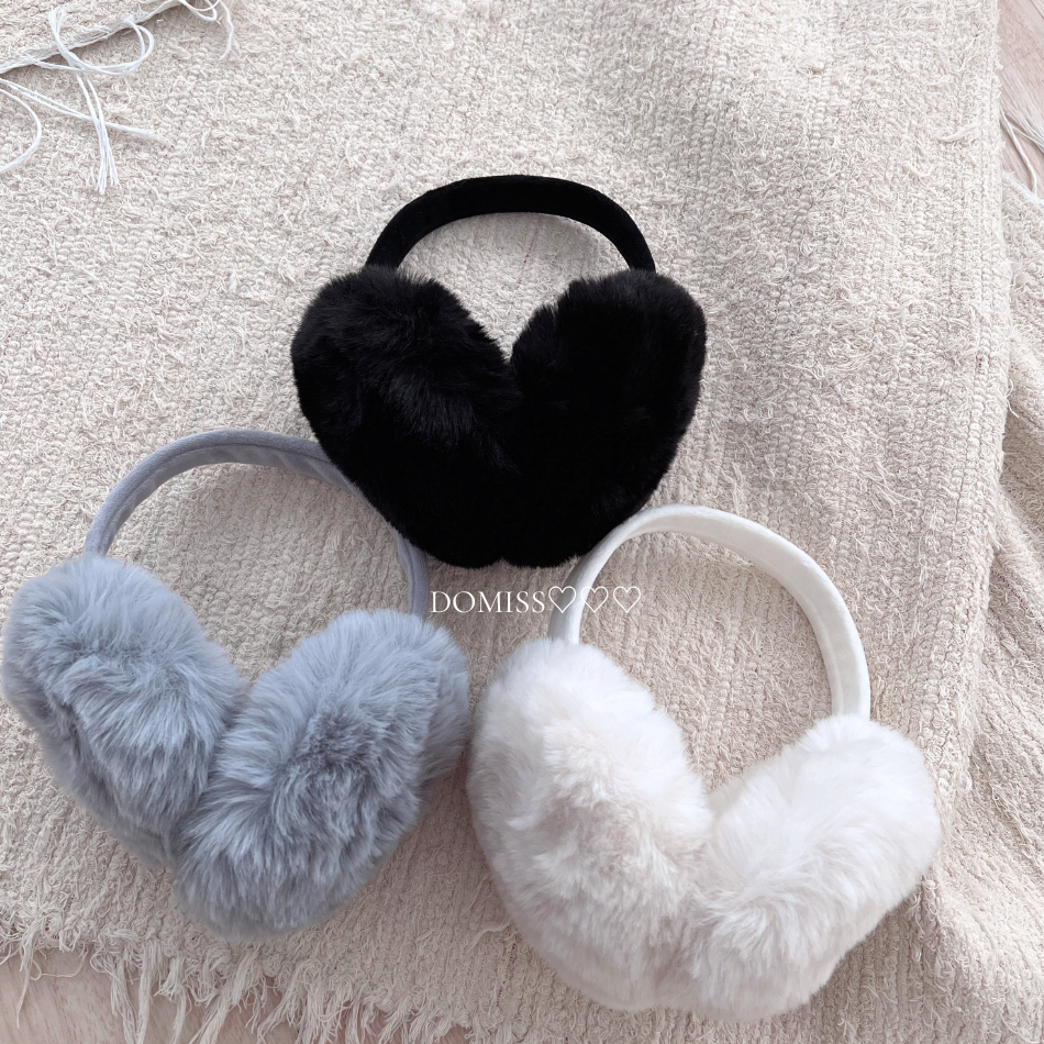 【絨毛耳罩】DOMISS實拍-凹造型必備! 絨毛耳罩 配件