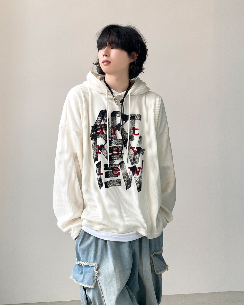 藝術家連帽針織衫帽T