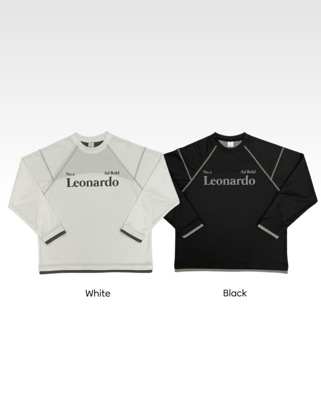 英文字長袖衫 EASY-040T