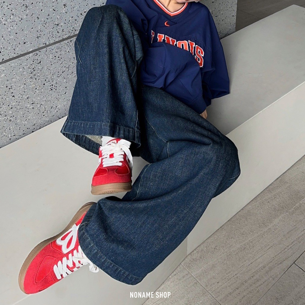 HBD X WE FLOWER 聯名 金冬天 同款 小花鞋 德訓鞋 復古紅 (男/女款)