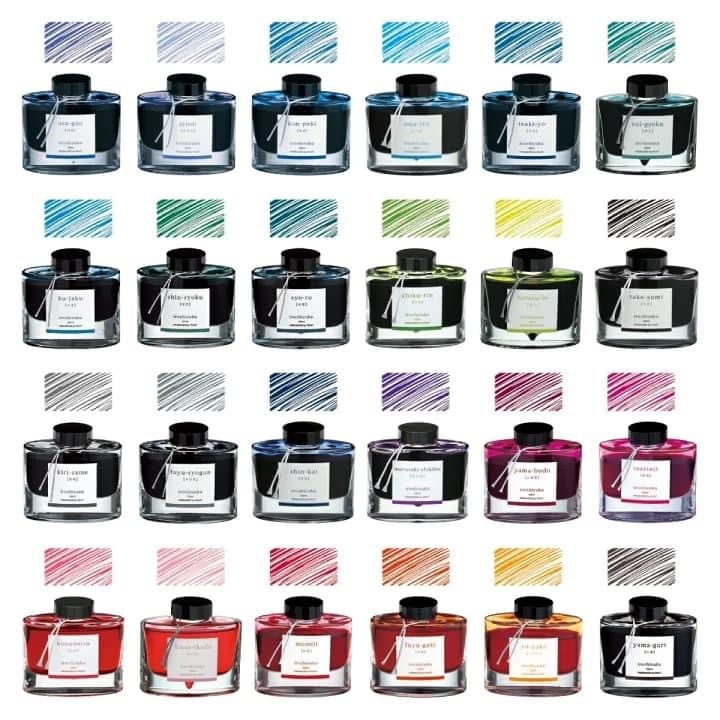 50ml賣場】百樂Iroshizuku 色彩雫鋼筆墨水｜有筆x鋼筆工作室