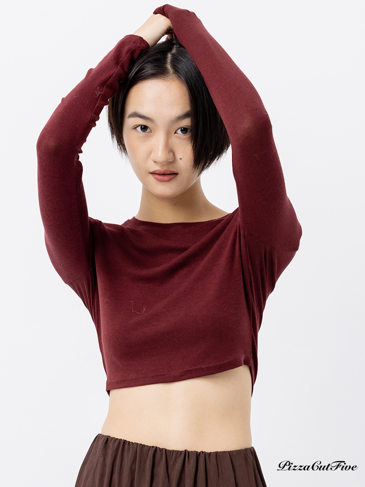 [SALE]百搭圓領長袖上衣 PizzaCutFive PCF243403016