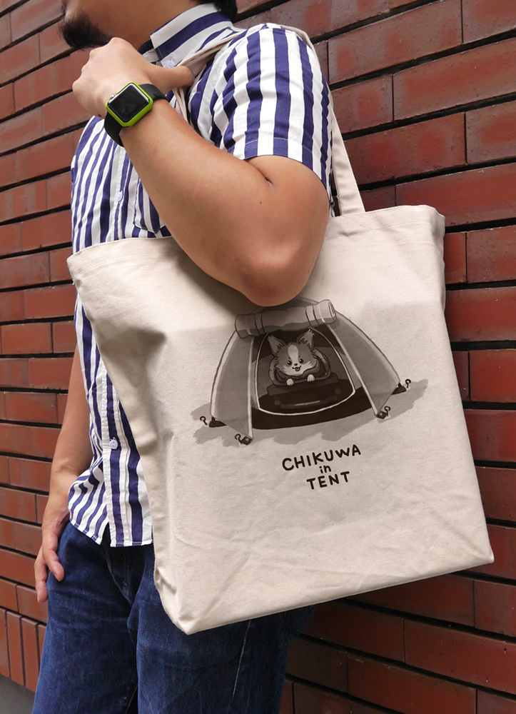 Cospa 1021 ちくわinテント ラージトート [『ゆるキャン△ SEASON３』]