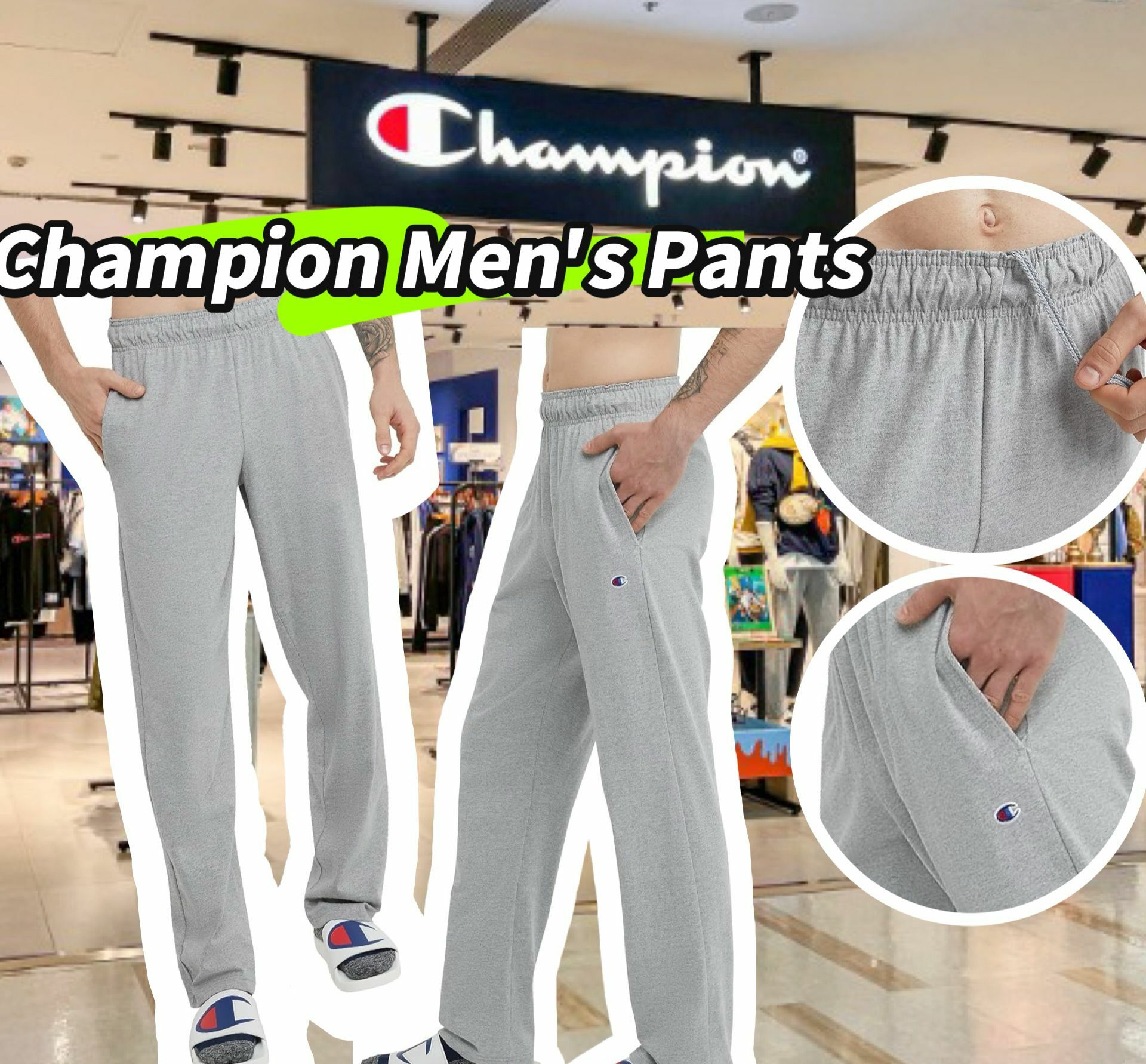 【預購】Champion Lounge G100818 男裝運動褲