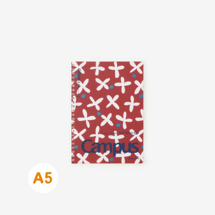 SOU・SOU ×KOKUYO軟線圈筆記本 A5 / 蘿蔔草