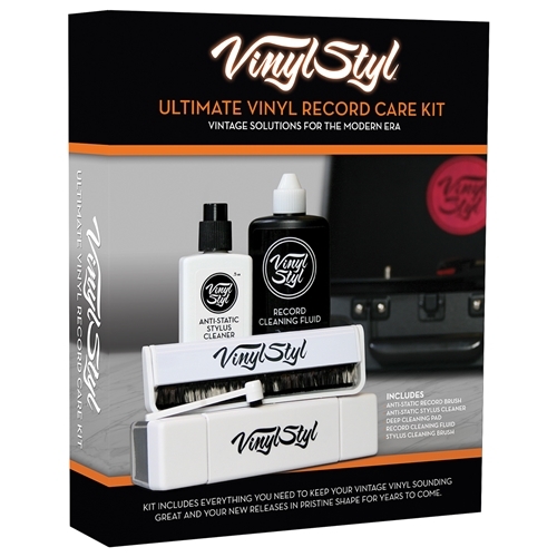 VINYL STYL ULTIMATE VINYL RECORD CARE KIT 黑膠清潔五合一