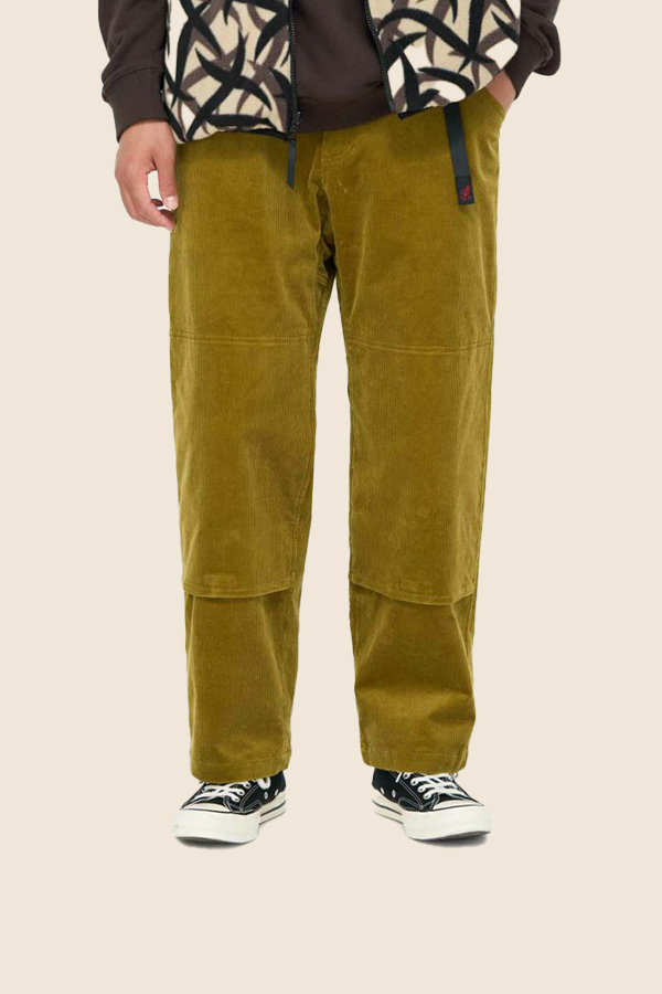 GRAMICCI -  CORDUROY DOUBLE KNEE 褲 (芥末黃)
