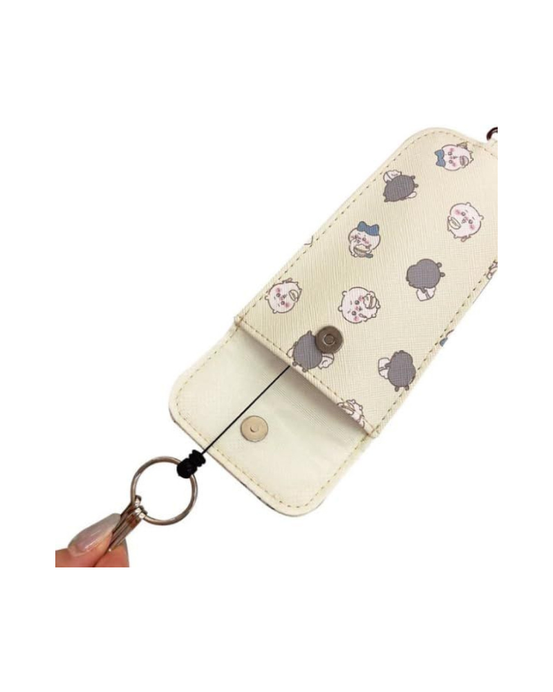 Chiikawa 鎖匙包連伸縮繩