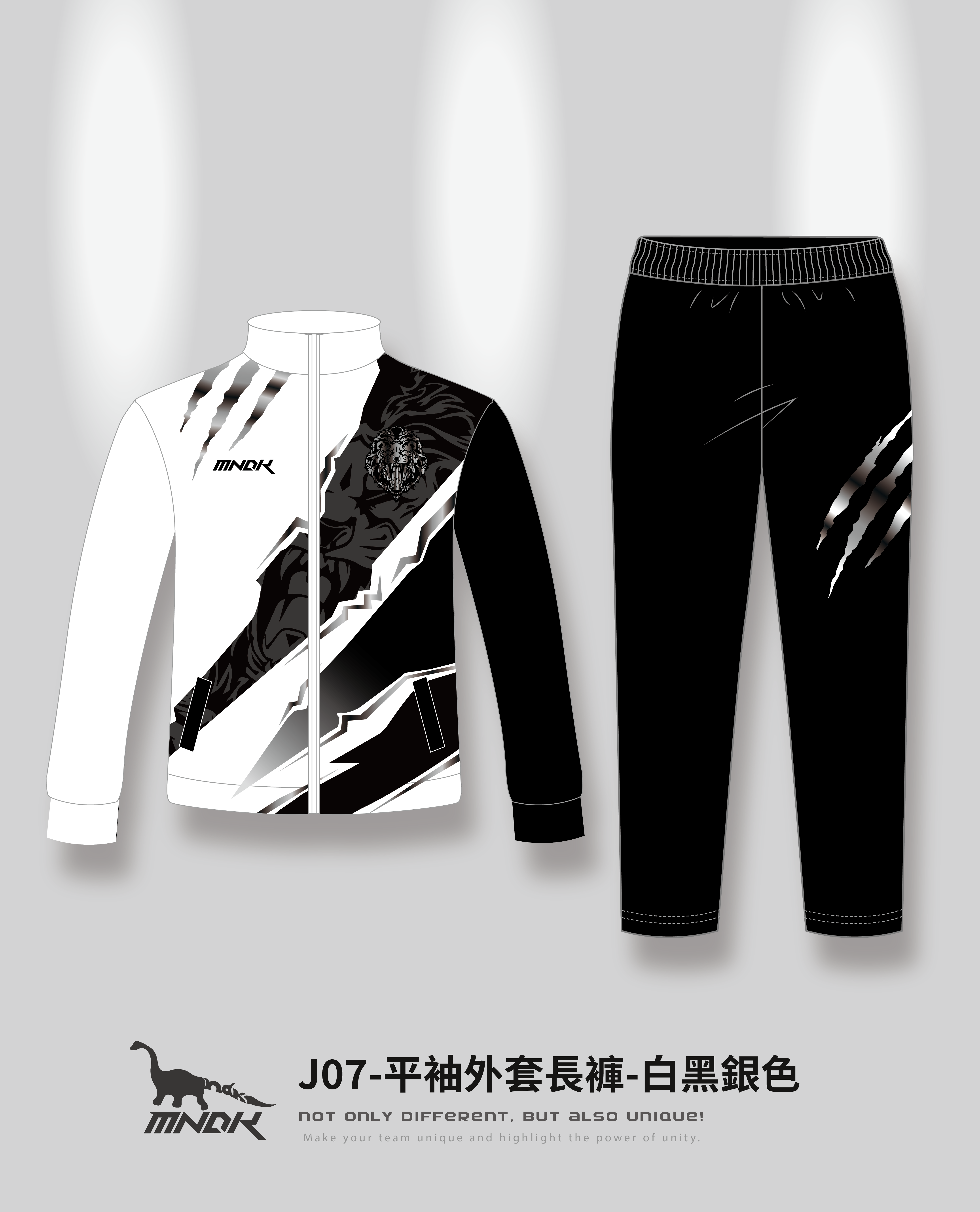 MNDK莫納帝克｜客製化團體服｜專業運動服｜公司制服｜台中-外套長褲J07