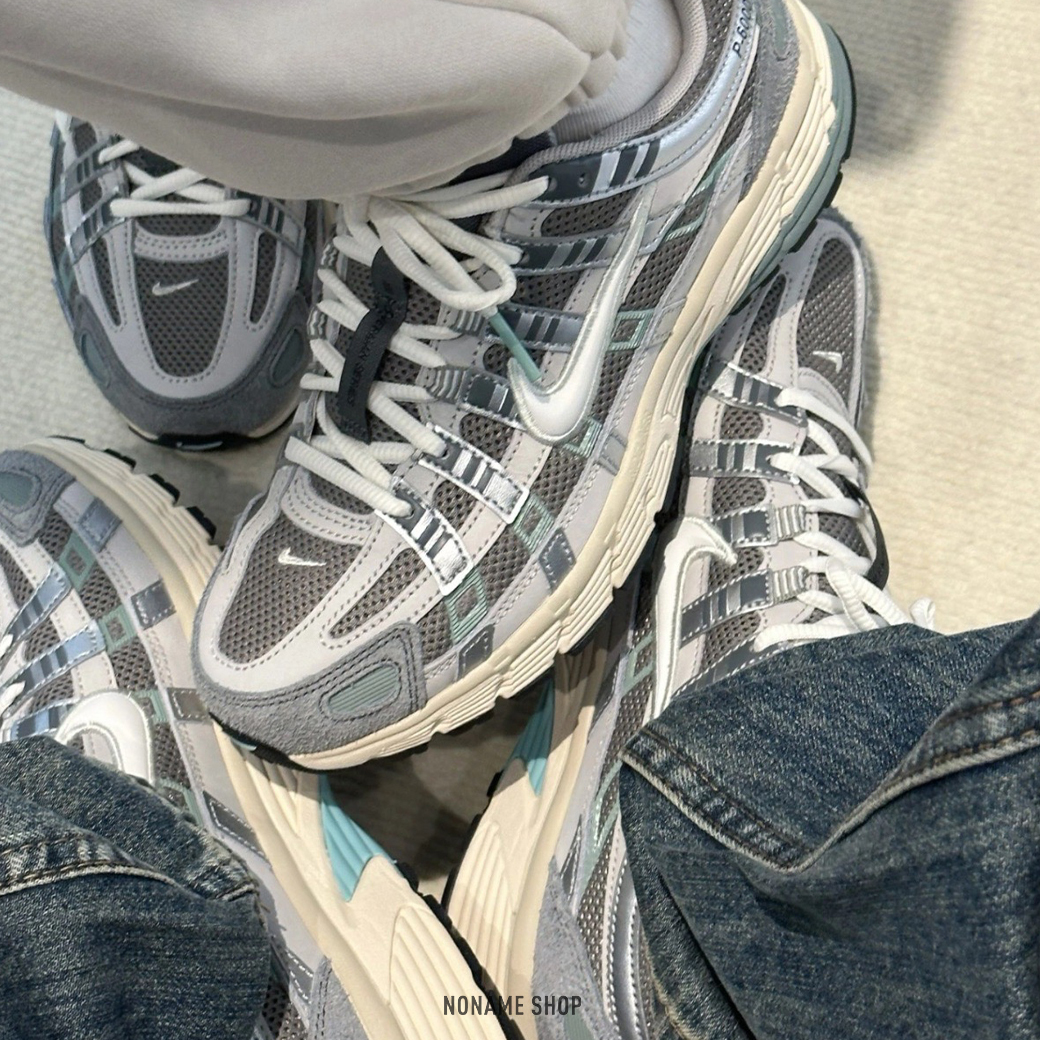 NIKE P-6000 IRON ORE 復古 跑鞋 岩石灰銀 (男款)