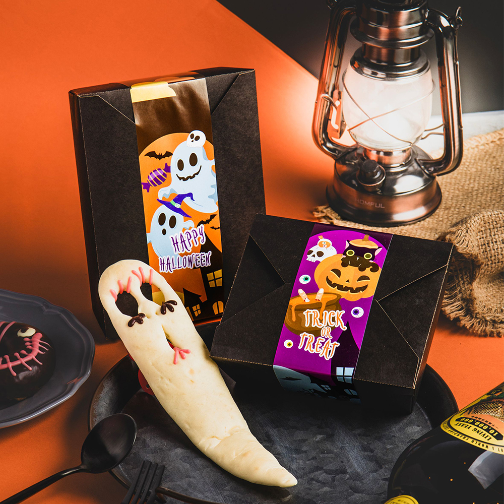 公版全彩餐盒腰封 H32-萬聖紫