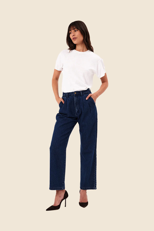 ROLLA'S - CHLOE PLEAT 褶皺牛仔褲