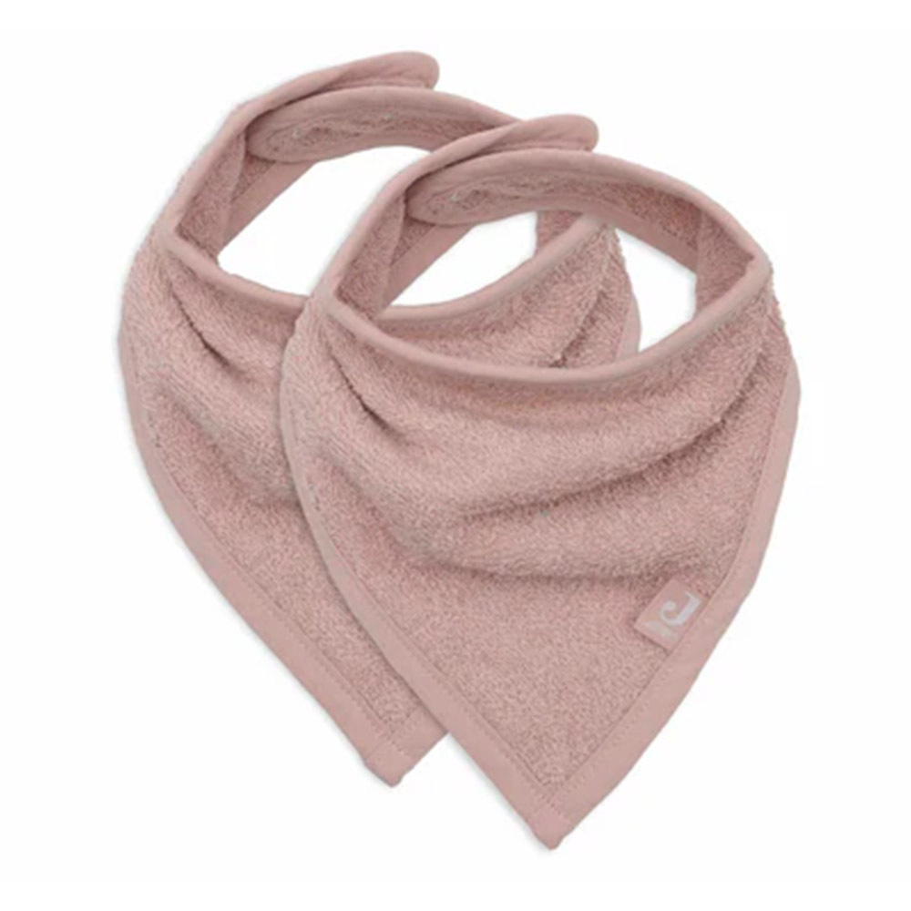 荷蘭Jollein 圍兜2入-Wild Rose