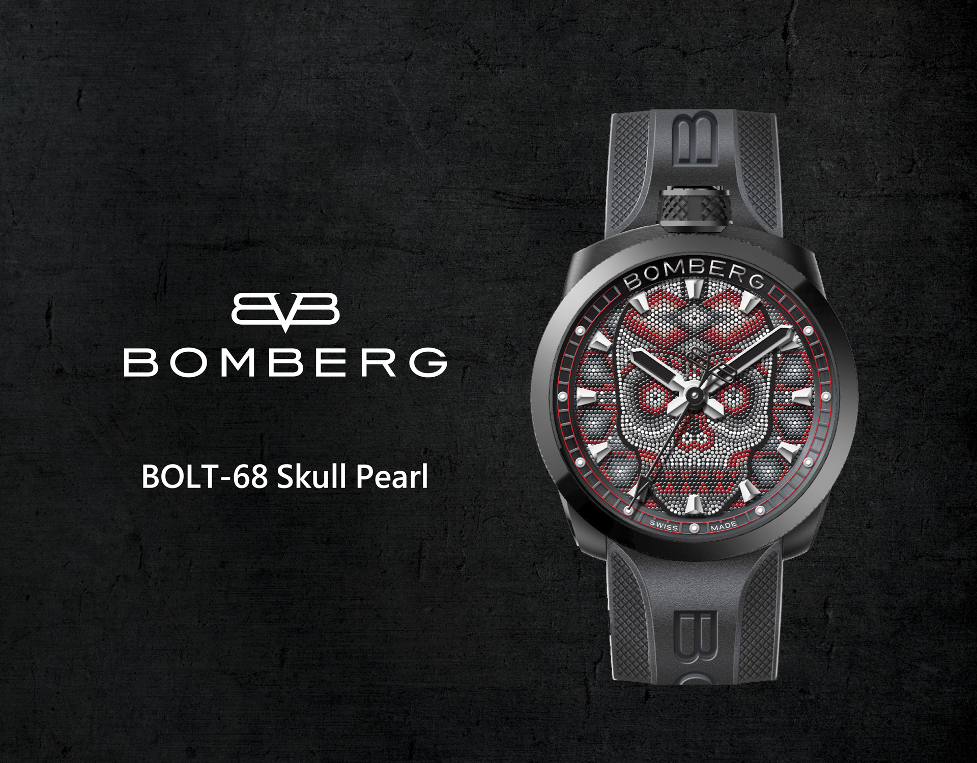 BOLT-68 系列 黑紅珍珠骷髏