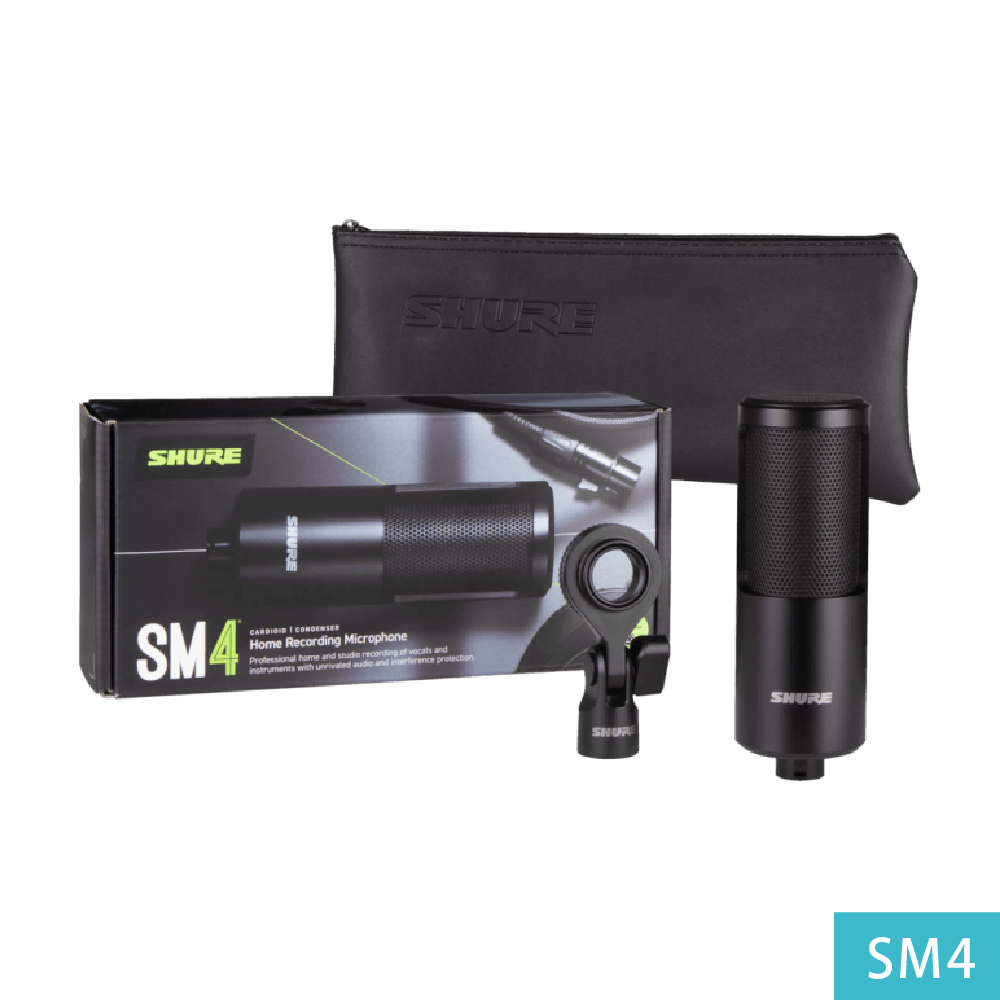 Shure Shure / 大振膜電容麥克風 (SM4/SM4-KIT) 第 3 張圖片｜三峽麥克風