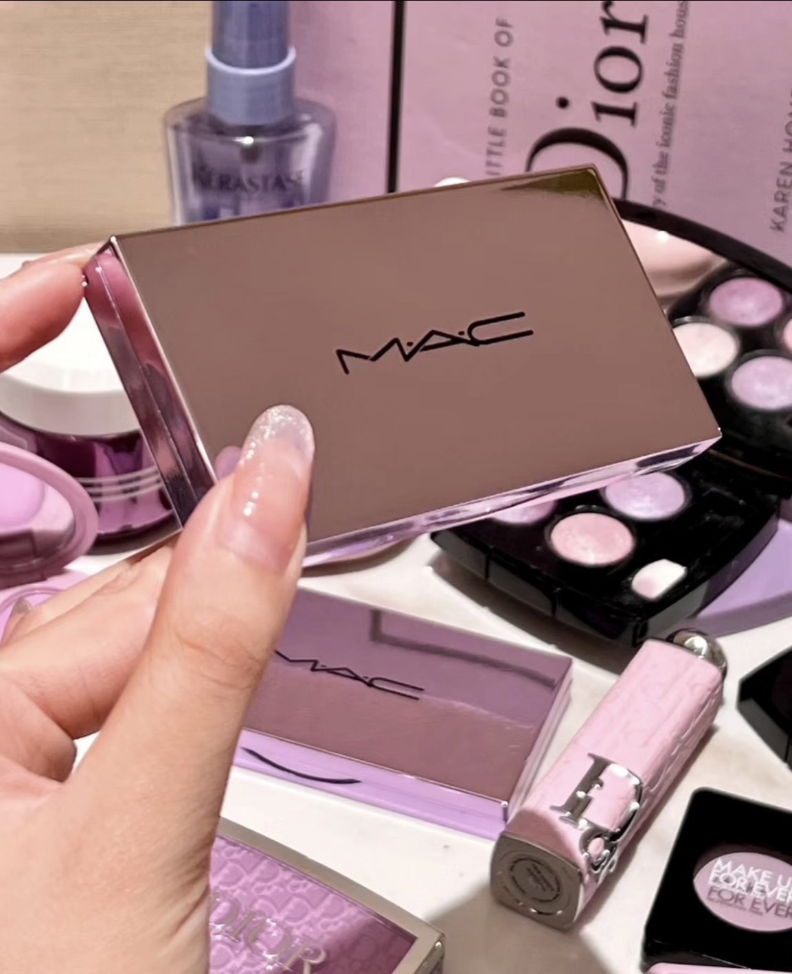 Mac 口袋雙色濾鏡蜜粉餅 3.5g（紫白餅）