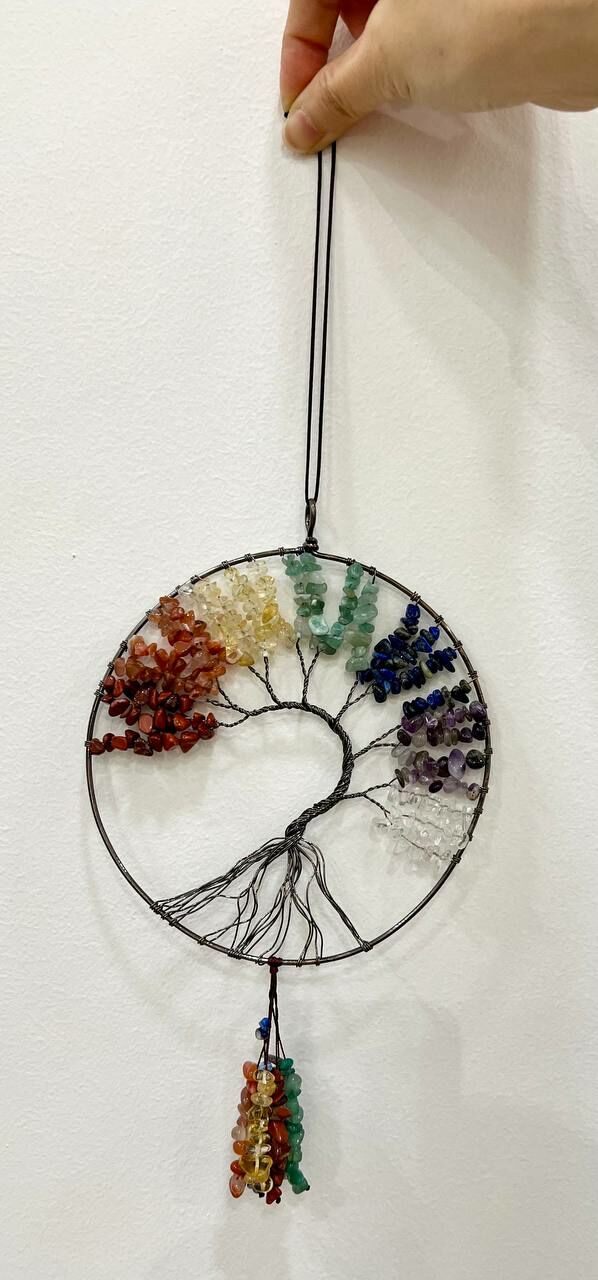 [S] GEMZ & CO FCJL THE CHAKRA TREE OF LIFE HANGING DISPLAY, V188 (V188)