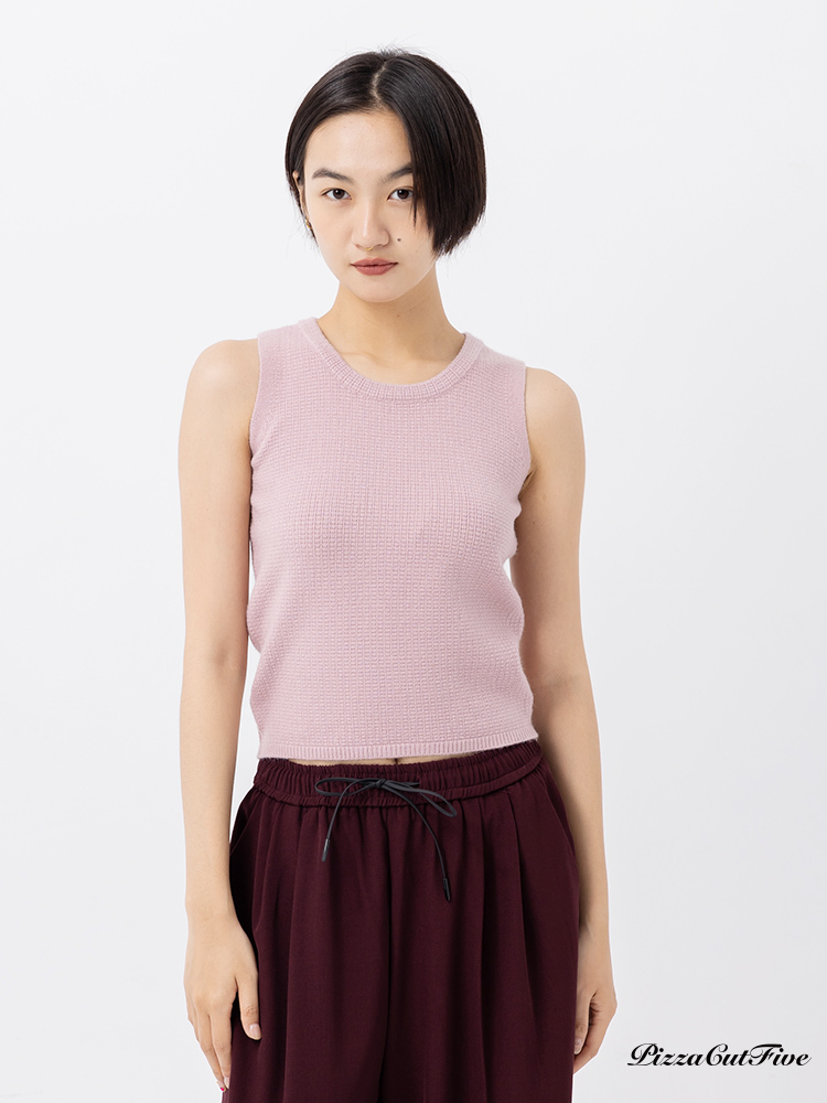 [SALE]簡約針織背心 PizzaCutFive PCF243411003