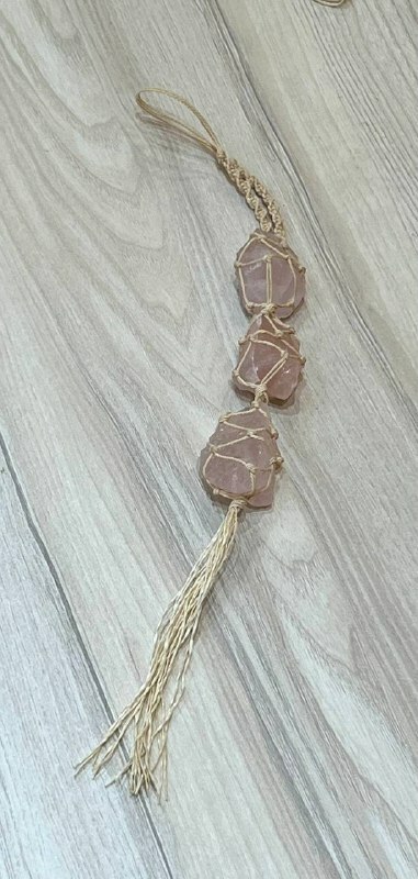 [B] GEMZ & CO FCJL RAW CRYSTAL QUARTZ HANGING DISPLAY, V189 (V189)