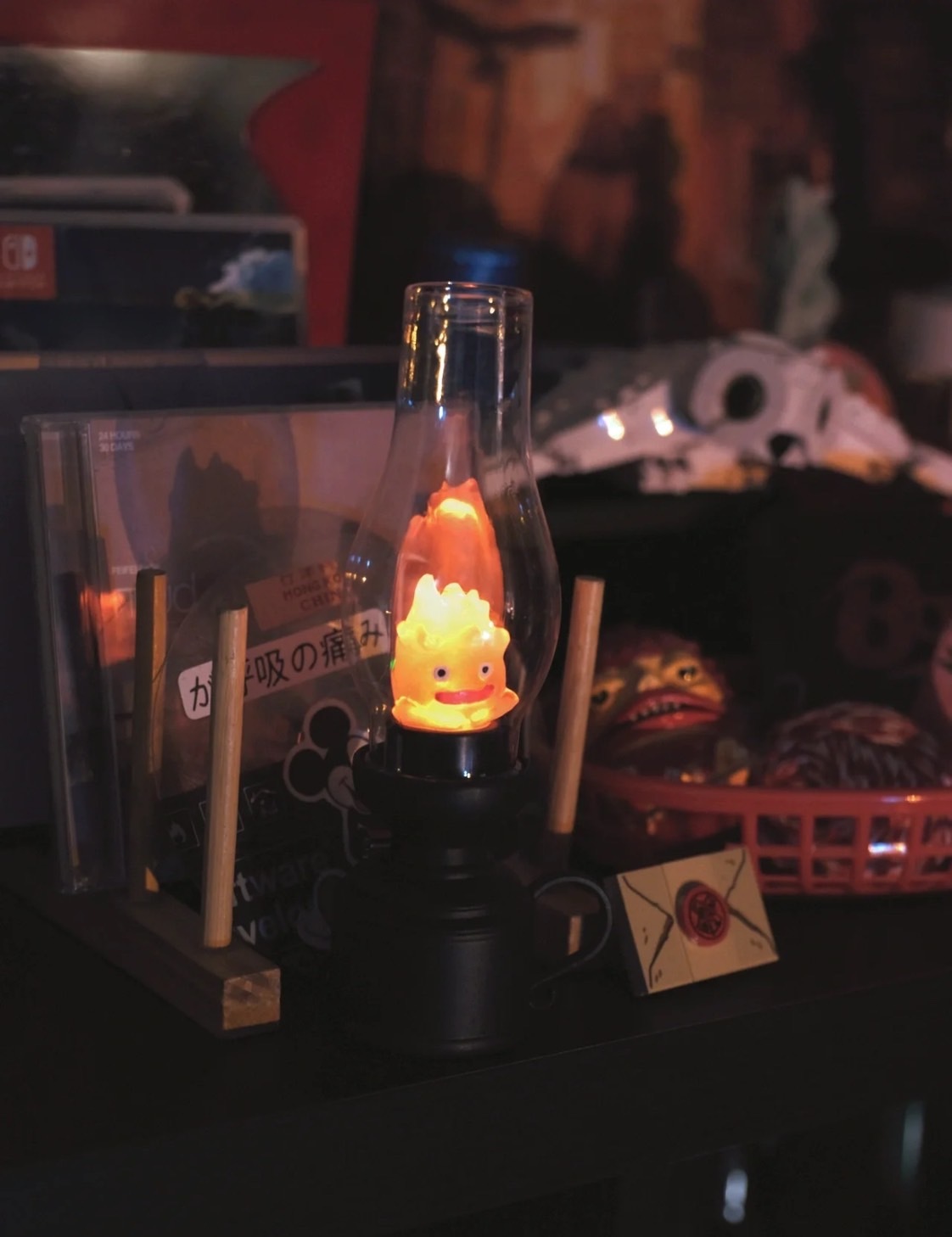 <快速出貨> 宮崎駿 霍爾的移動城堡 卡西法 小夜燈