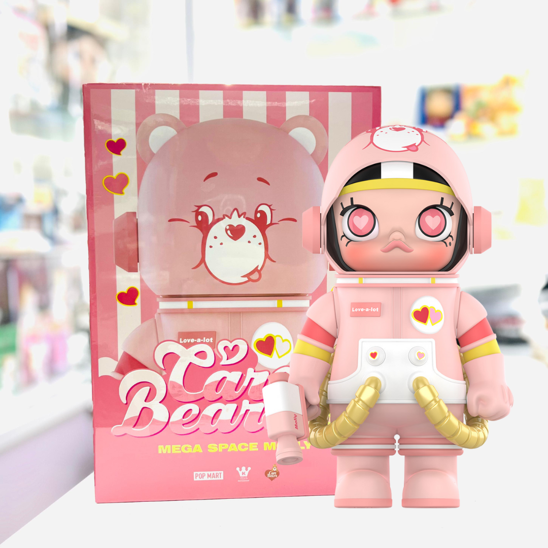 POP MART MEGA SPACE MOLLY 400%+100% Love-a-lot Bear