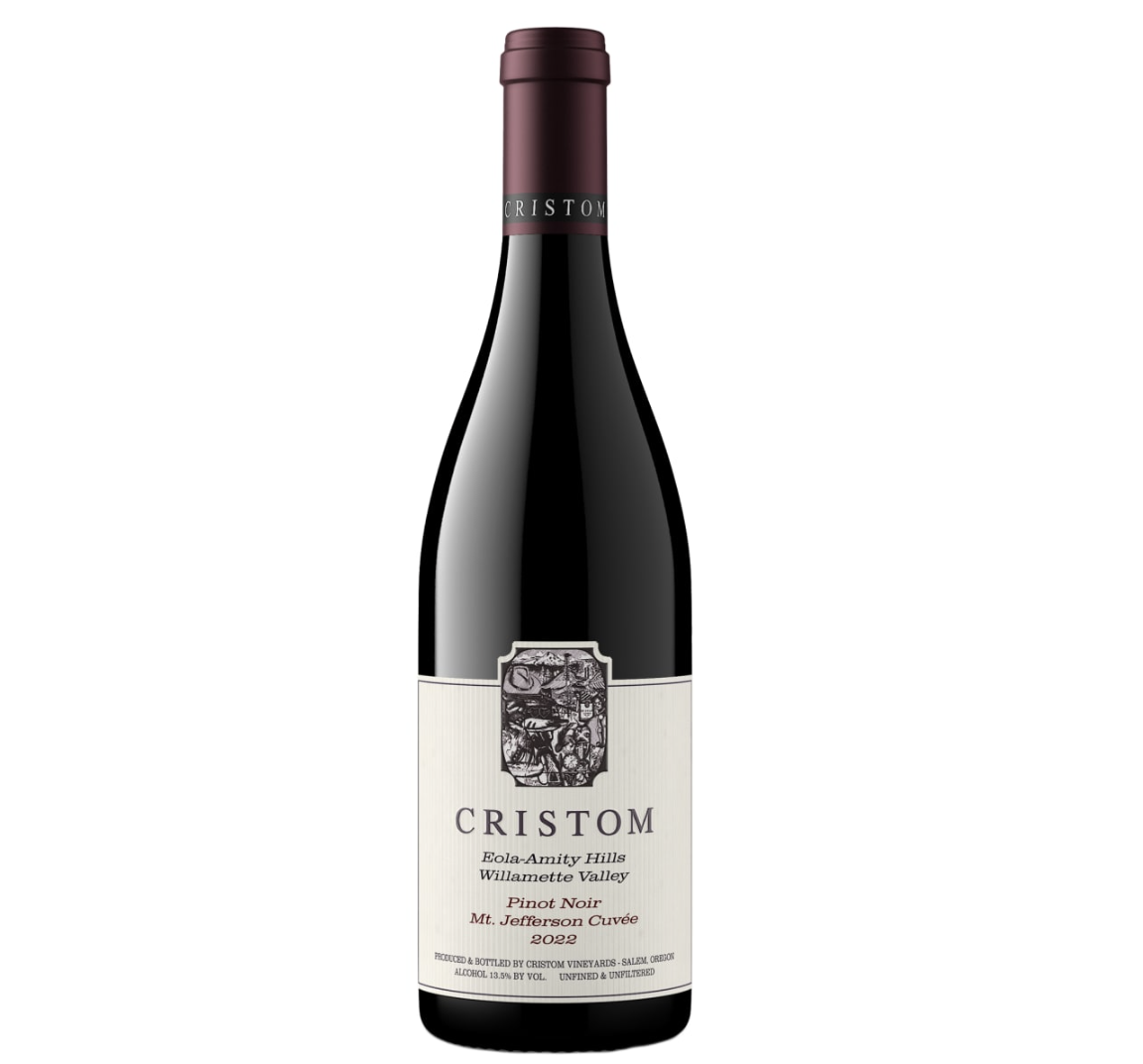 Cristom Mt. Jefferson Cuvee Pinot Noir 2022 (RP91)