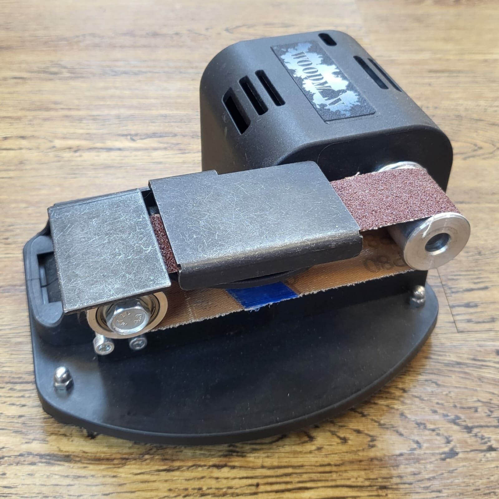 WOODMAN一木 電動小型多功能砂帶機/淨機不包電池 (WOODMAN電/紅M電）