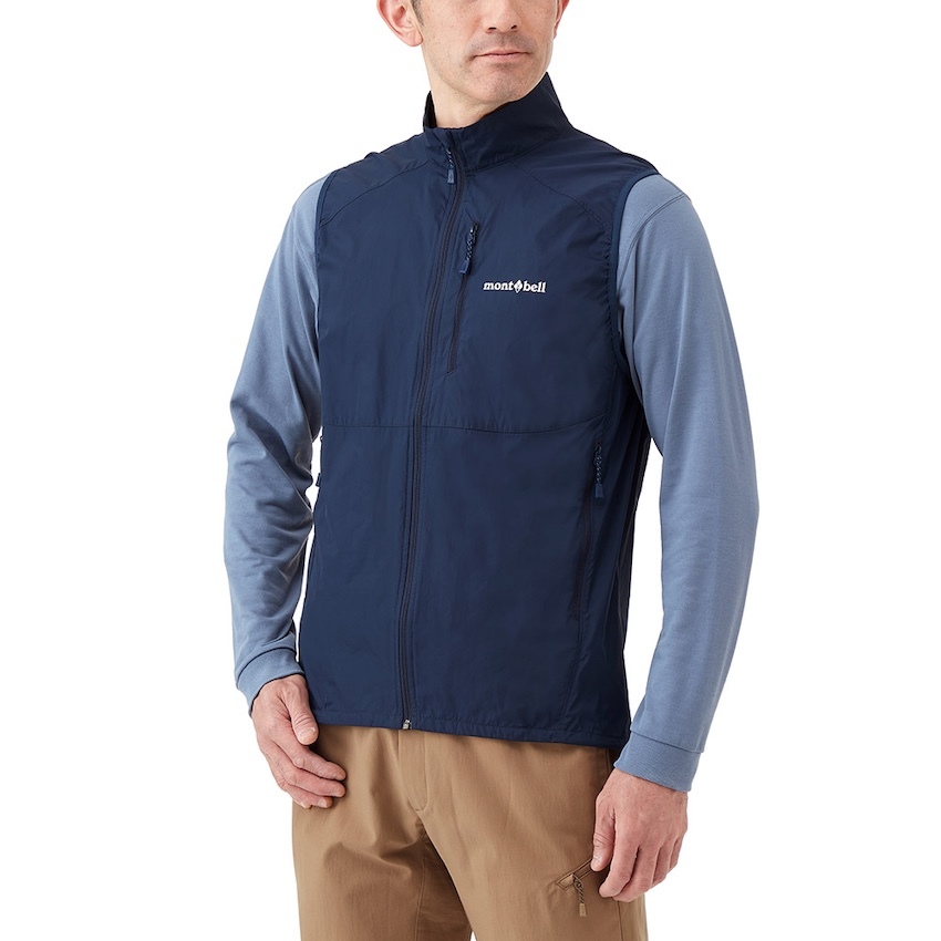 日本 Mont-Bell Wind Blast Vest Men's 男裝背心外套