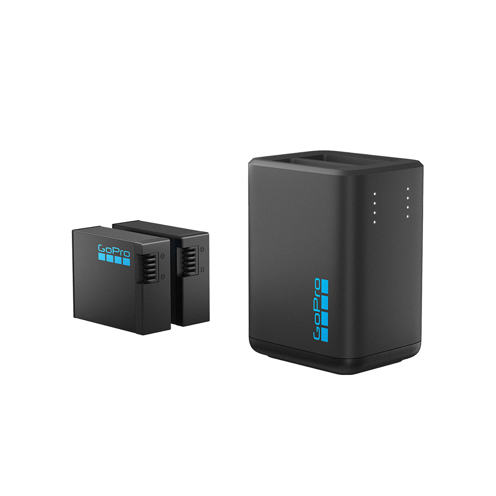 ※GoPro Hero13 Enduro 雙充電器＋原廠電池兩顆 組 (適用H13)