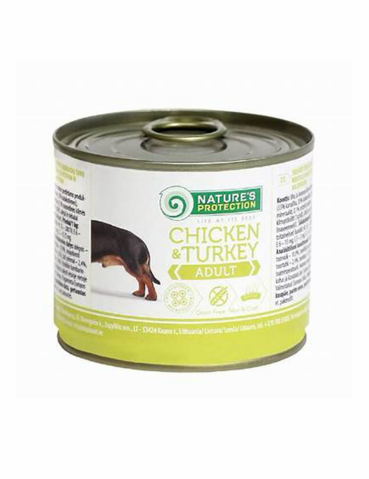 Nature's Protection 成犬主食罐 雞肉火雞肉 200g（適合1歲以上成犬）