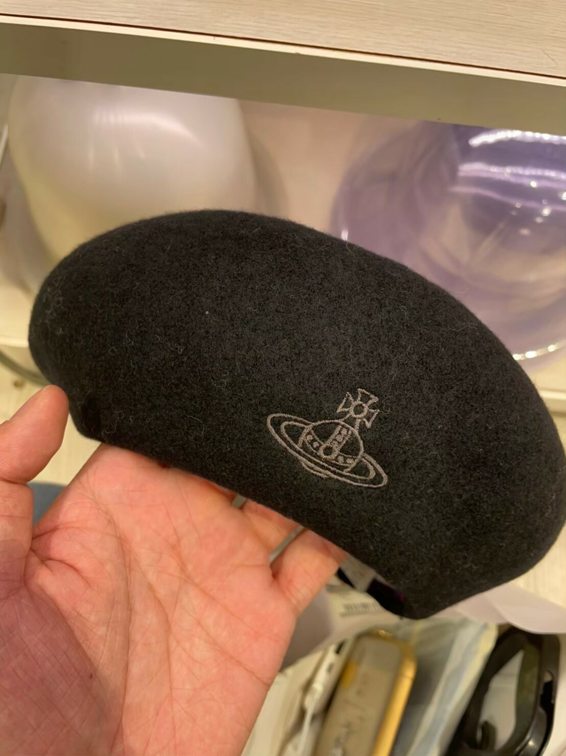 Vivienne Westwood 土星Logo 貝雷帽