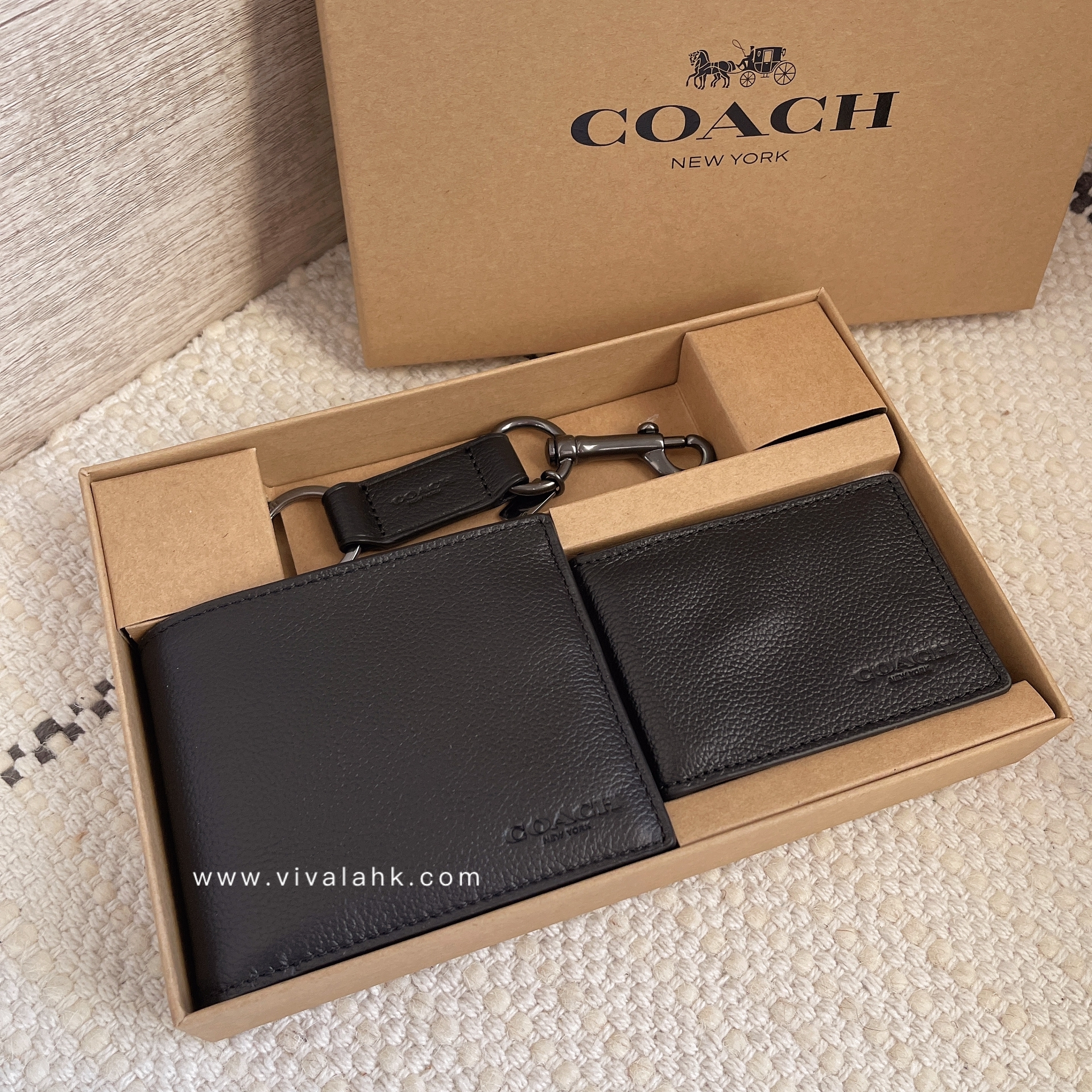 Coach - Boxed 3 In 1 Wallet Gift Set (CS433)