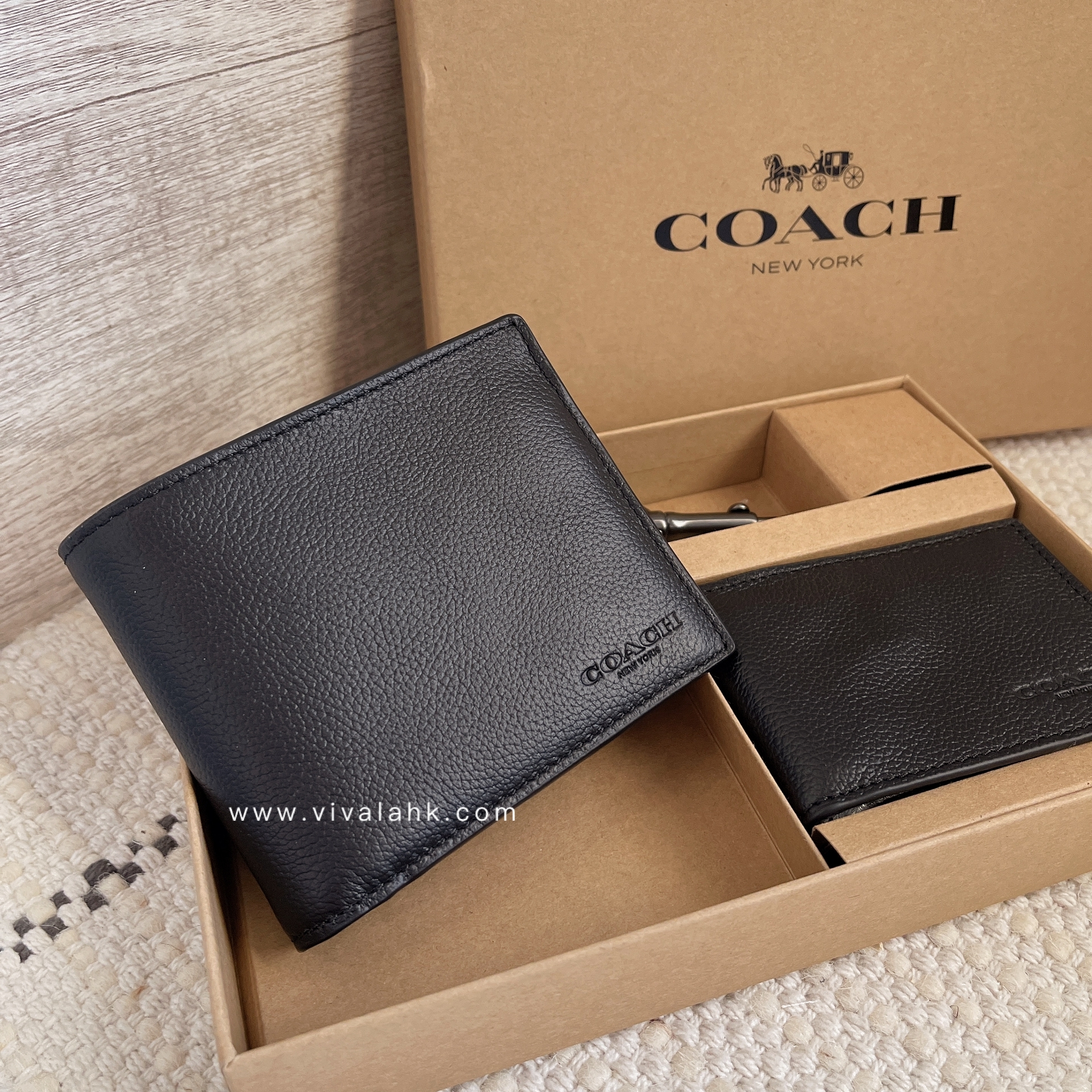 Coach - Boxed 3 In 1 Wallet Gift Set (CS433)