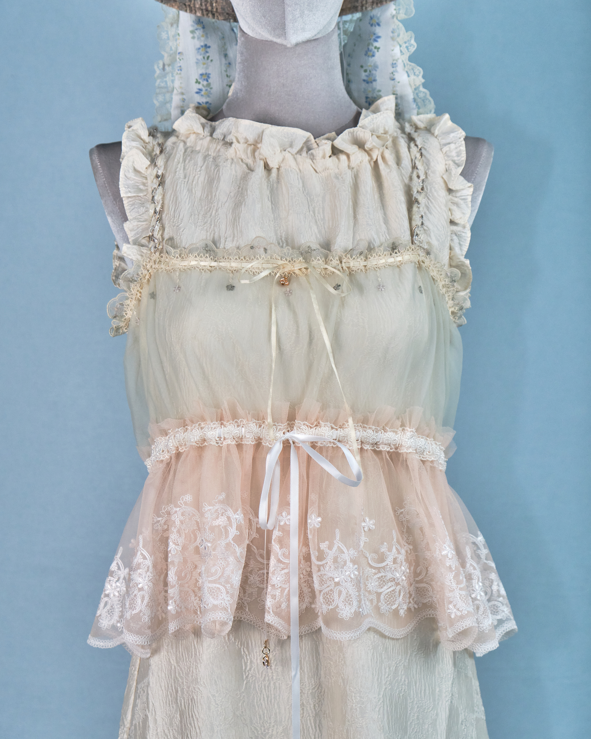 11270 The Tale About Garden Girl～Vintage Laced Top