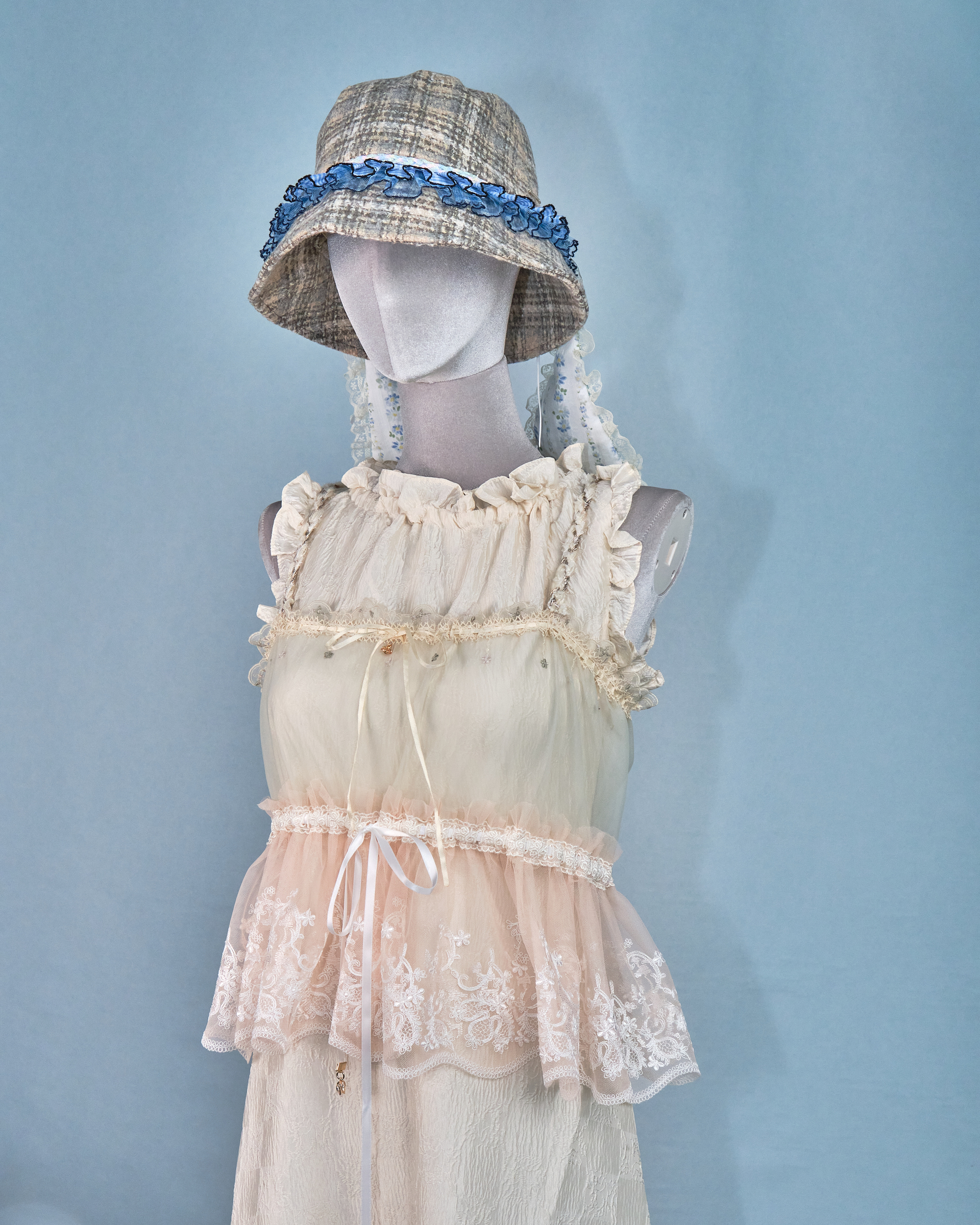 11270 The Tale About Garden Girl～Vintage Laced Top