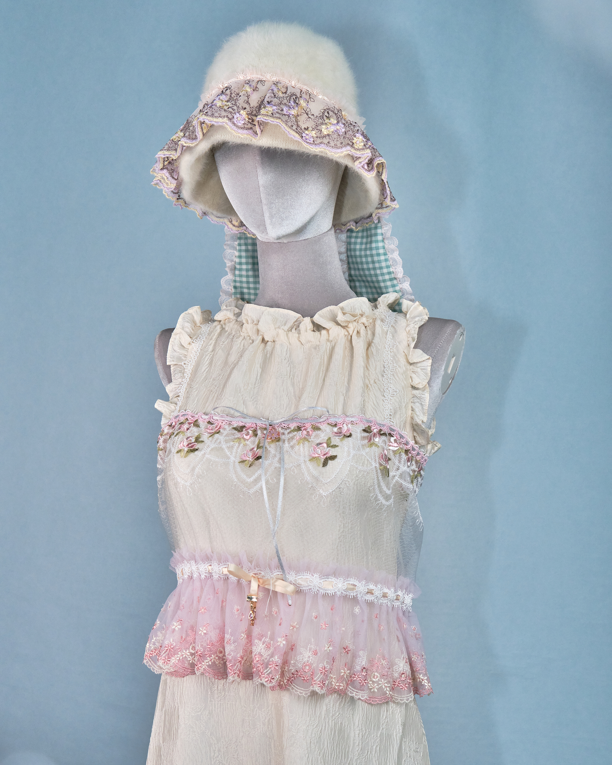 11272 The Tale About Garden Girl～Garden Rose Laced Top