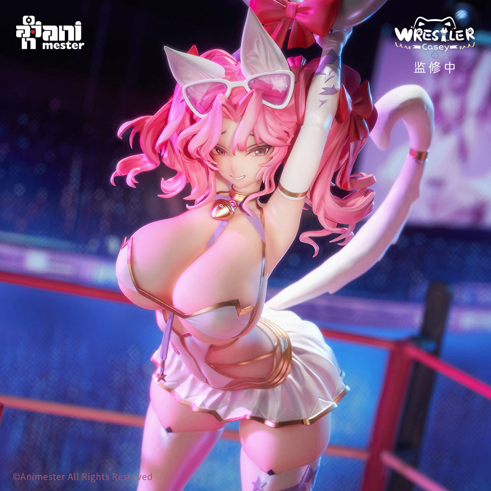 「ACG.GO」「預購」日版 大漫匠 Animester 綿綿喵摔角手 凱茜 1/6 Scale Figure 附特典