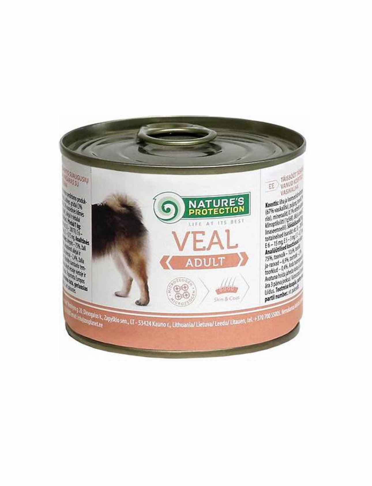 Nature's Protection 成犬主食罐 小牛肉 200g（適合1歲以上成犬）