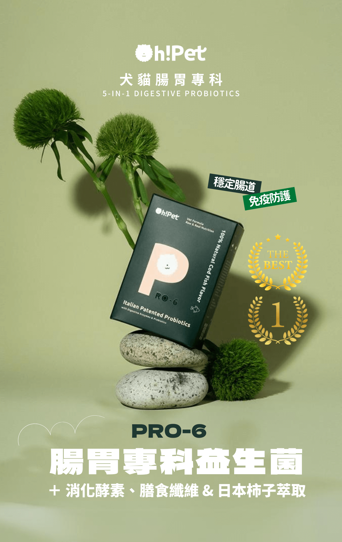 Oh!Pet腸胃專科益生菌