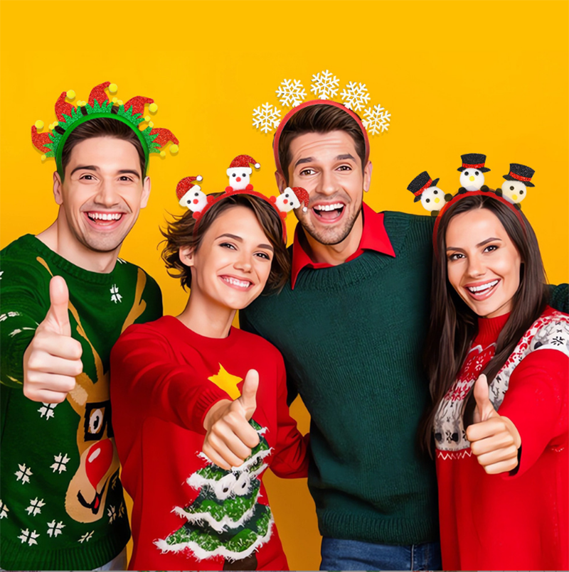 聖誕節派對精靈聖誕樹頭箍 MC3399