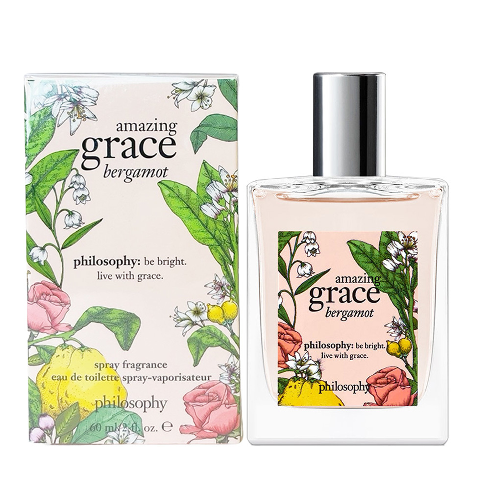 Philosophy肌膚哲理 Amazing Grace Bergamot 驚喜優雅佛手柑淡香水 60ml