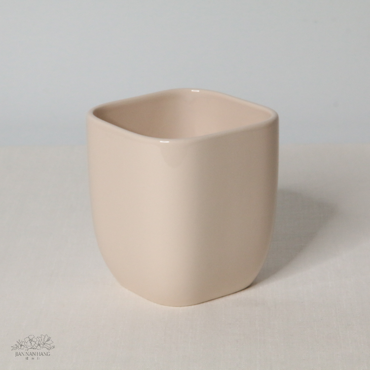 陶瓷花器 方圓角 3色