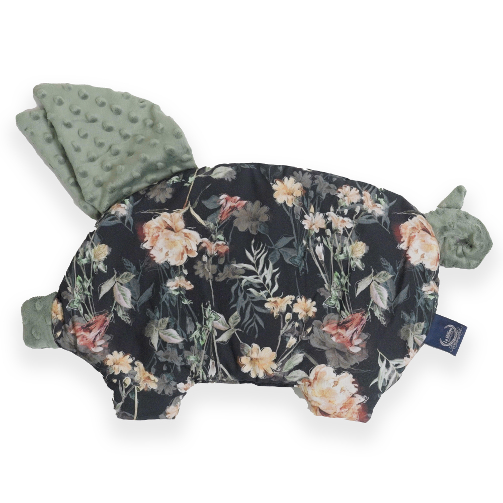 La Millou波蘭 豆豆小豬枕｜黑諾瓦花叢｜抹茶鮮牛奶