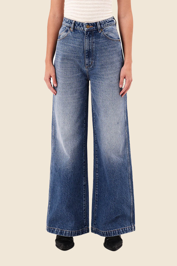 ROLLA'S - STUDIO FLARE 寬喇叭牛仔褲 -REAL WORN