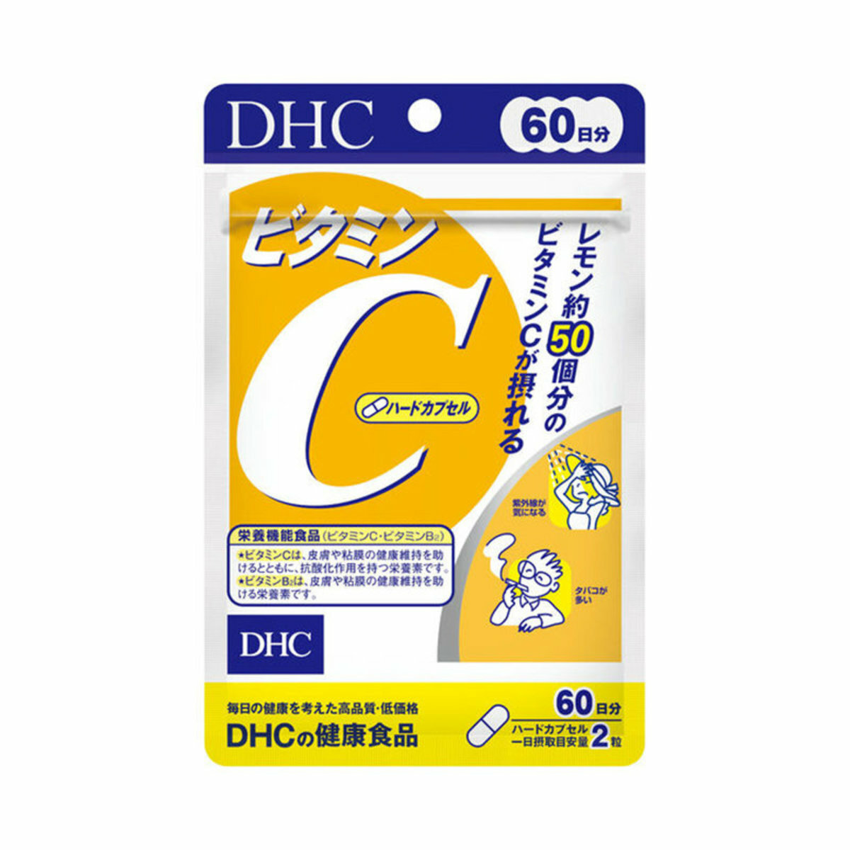 DHC -  維他命C補充食品 【60日份】120粒