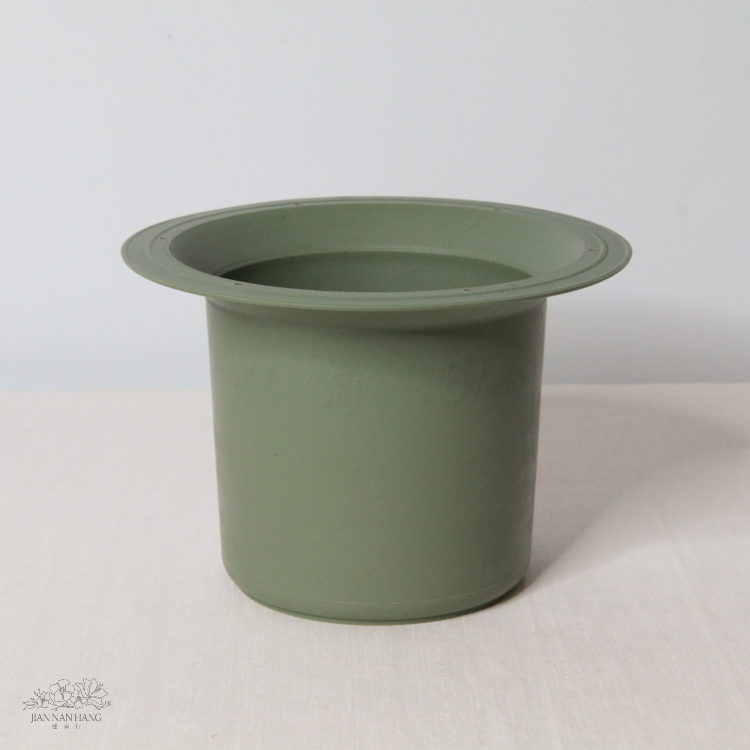 塑膠花器 大底籃 F1817 綠