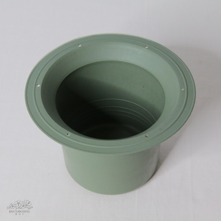 塑膠花器 大底籃 F1817 綠